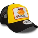 mutzen-gebogen-gelb-snapback-a-frame-von-new-era