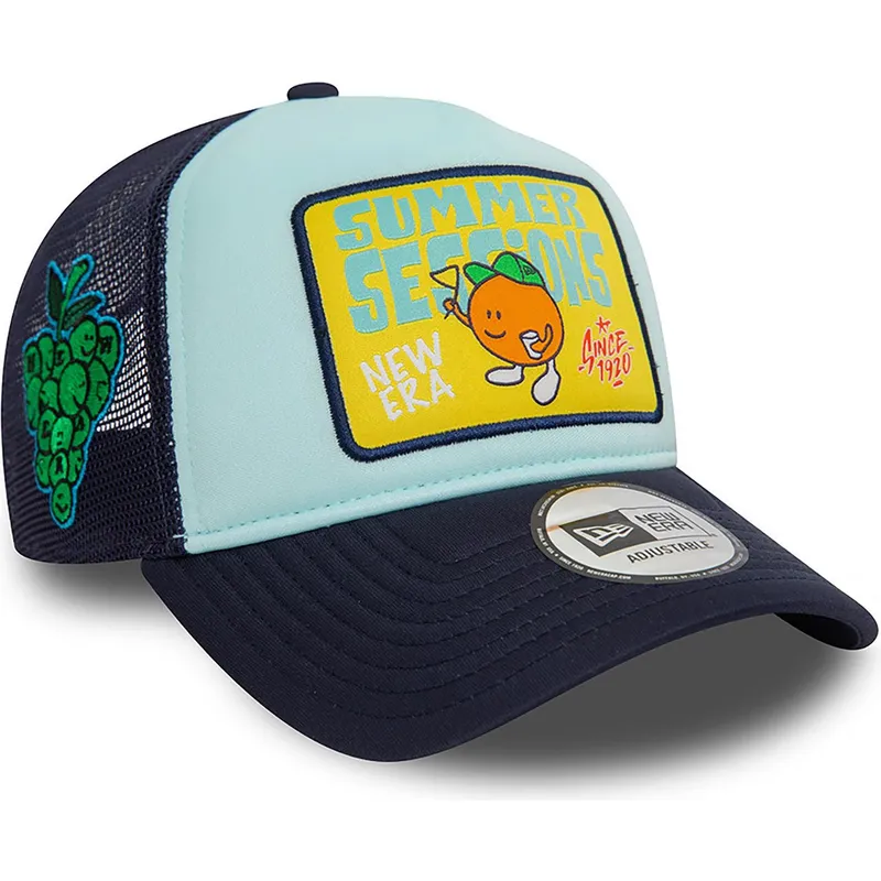 mutzen-gebogen-blau-snapback-a-frame-von-new-era