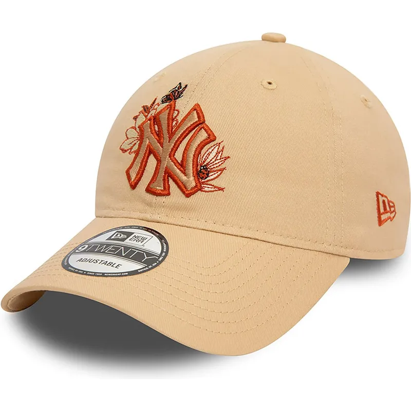 cappelli-curva-marrone-cinghia-regolabile-9twenty-floral-dei-new-york-yankees-mlb-di-new-era cappelli-curva-marrone-cinghia-regolabile-9twenty-floral-dei-new-york-yankees-mlb-di-new-era