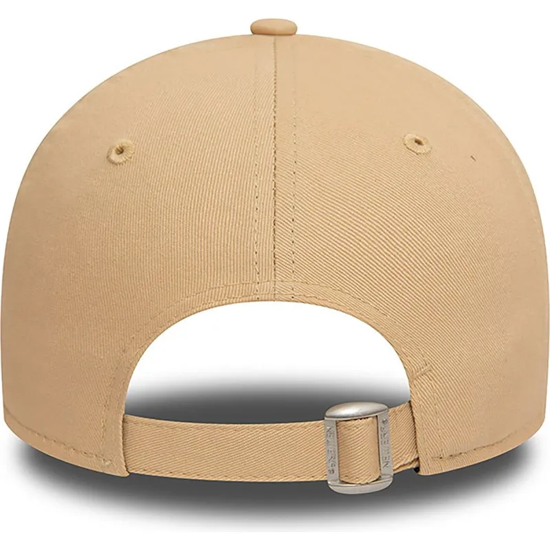 cappellino-curvo-marrone-regolabile-9twenty-floral-dei-new-york-yankees-mlb-di-new-era