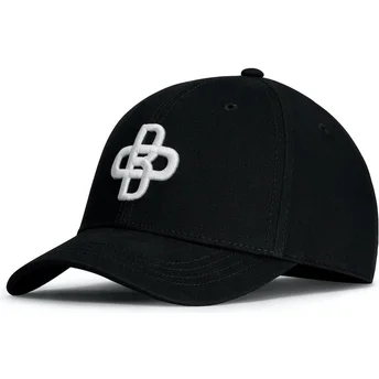 Gorra curva negra ajustable Baseball Peach de Oblack