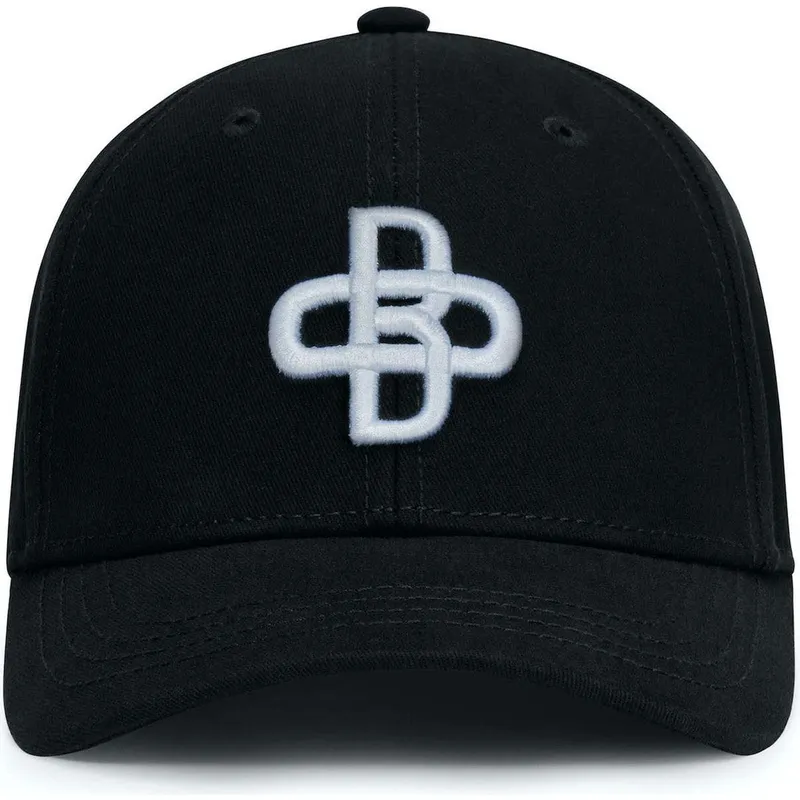 czarna-zakrzywiona-regulowana-czapka-baseball-peach-od-oblack