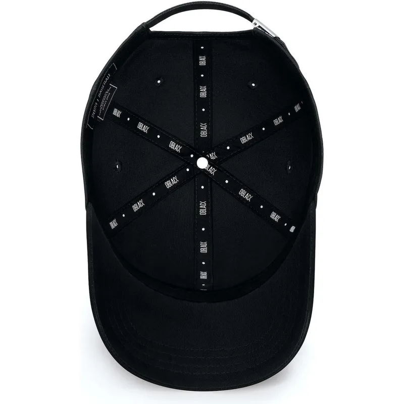 svart-justerbar-bojd-keps-baseball-peach-fran-oblack