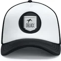 casquette-trucker-blanche-et-noire-classic-oblack