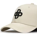 oblack-curved-brim-baseball-peach-beige-adjustable-cap