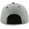 47-brand-flat-brim-script-logo-los-angeles-kings-nhl-snapback-cap-grau