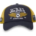 gorra-trucker-gris-y-amarilla-crew14-de-von-dutch