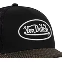 casquette-trucker-noire-shiny-nr-von-dutch