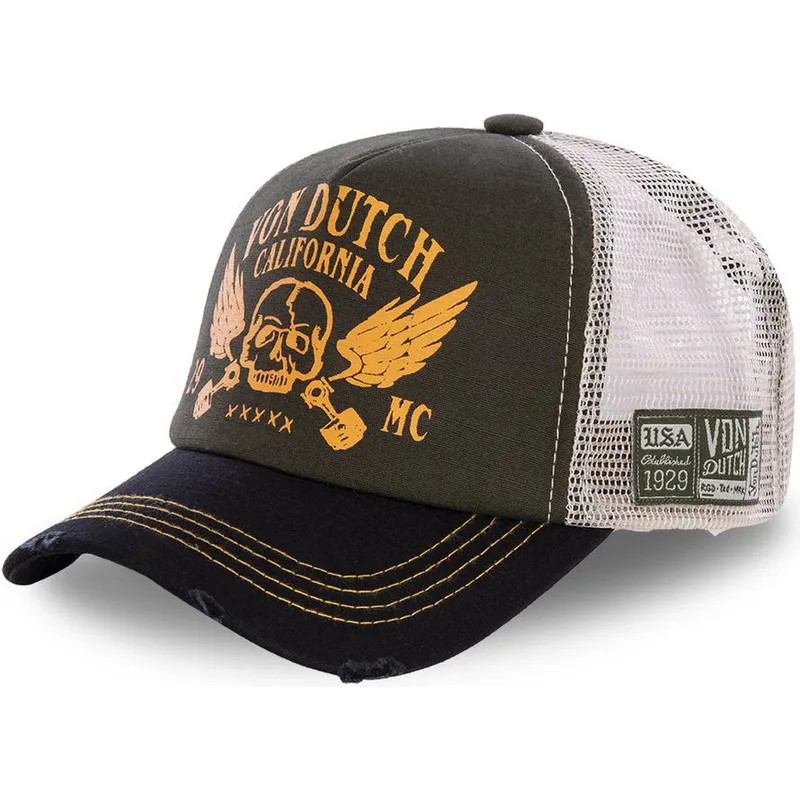 trucker-kappe-grun-fur-jungen-kidcrew5-von-von-dutch
