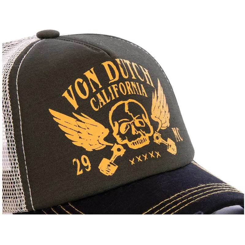 trucker-kappe-grun-fur-jungen-kidcrew5-von-von-dutch