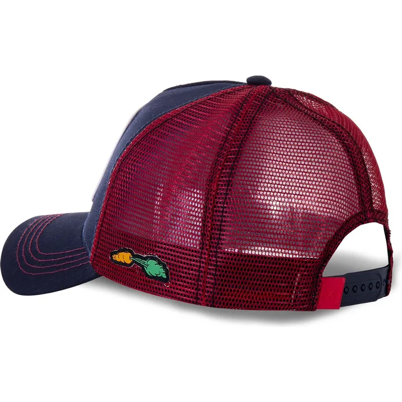 cappellino-trucker-blu-marino-e-rosso-bugs-bunny-bun5-looney-tunes-di-capslab