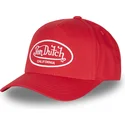 casquette-courbee-rouge-ajustable-lof-c6-von-dutch