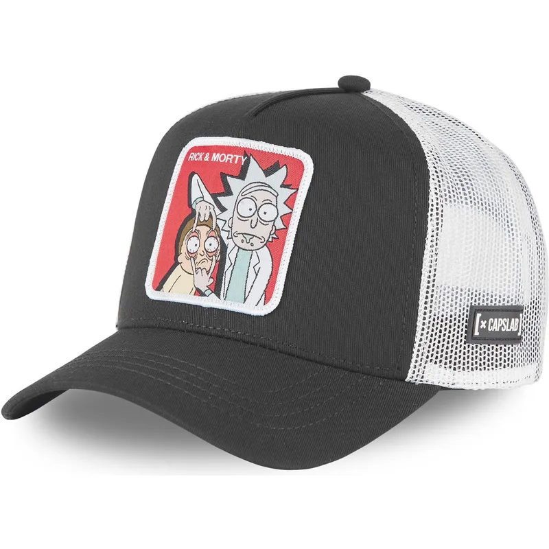 gorra-trucker-nera-e-bianca-rick-e-morty-ey2-di-capslab