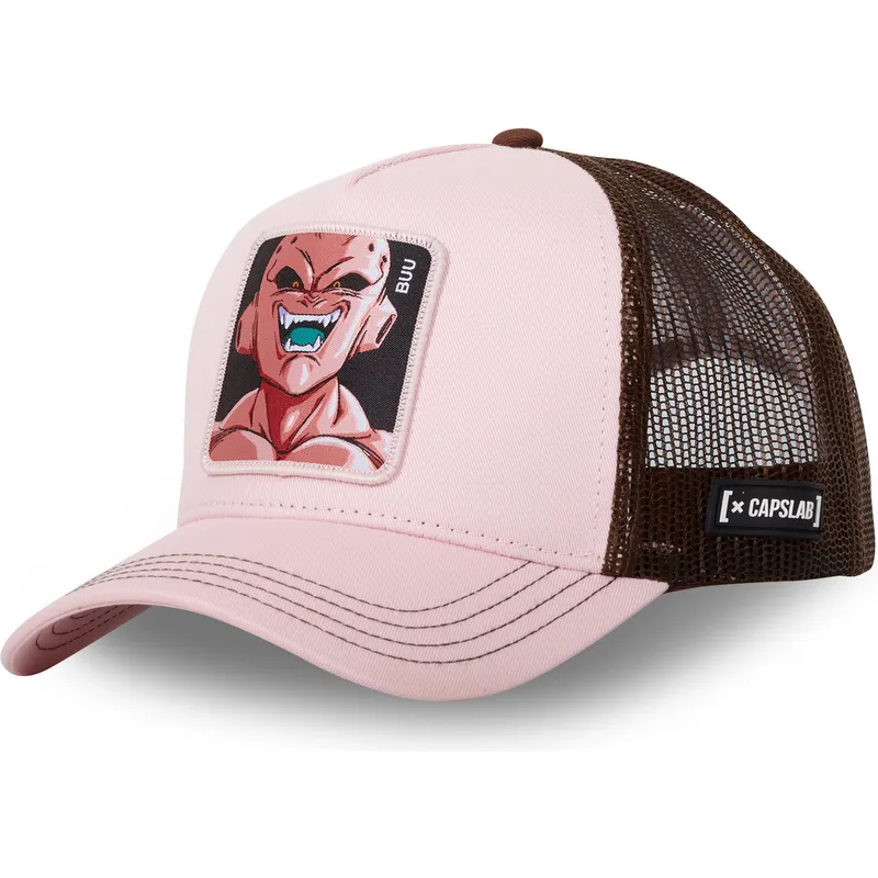 cappelli-curva-rosa-snapback-kid-buu-dragon-ball-di-capslab