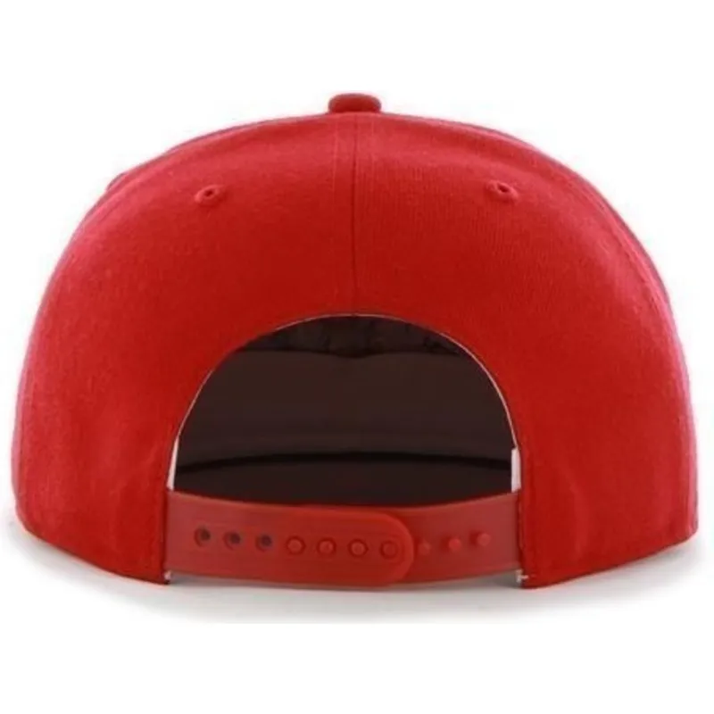 mutzen-flach-rot-snapback-der-chicago-blackhawks-nhl-von-47-brand mutzen-flach-rot-snapback-der-chicago-blackhawks-nhl-von-47-brand