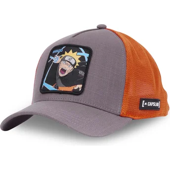 Καπέλο τράκερ γκρι και πορτοκαλί Naruto Uzumaki NSA από την Capslab