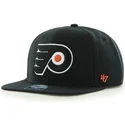 cappellino-snapback-nero-a-visiera-piatta-philadelphia-flyers-nhl-sure-shot-di-47-brand