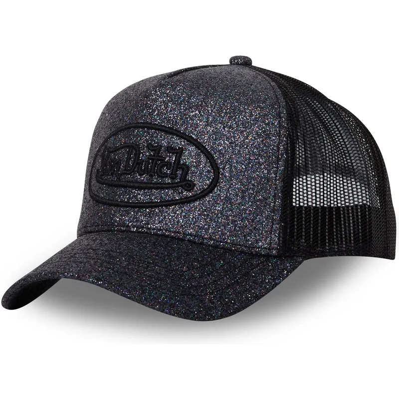 gorra-trucker-negra-glitter-nr-de-von-dutch