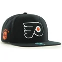 cappellino-snapback-nero-a-visiera-piatta-philadelphia-flyers-nhl-sure-shot-di-47-brand