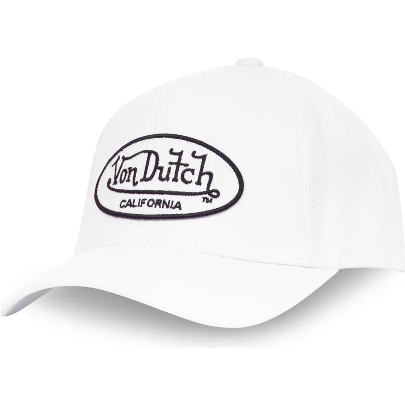 casquette-courbee-blanche-ajustable-lof-cb-c8-von-dutch