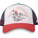 cappellino-trucker-bianco-e-rosso-per-bambino-kidsurf01-di-von-dutch