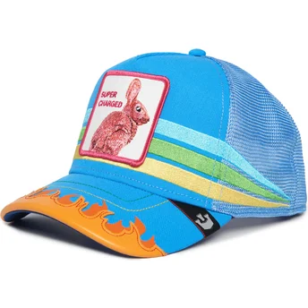 Trucker-Cap blau Hase Going and Going and… Supercharged The Farm von Goorin Bros.