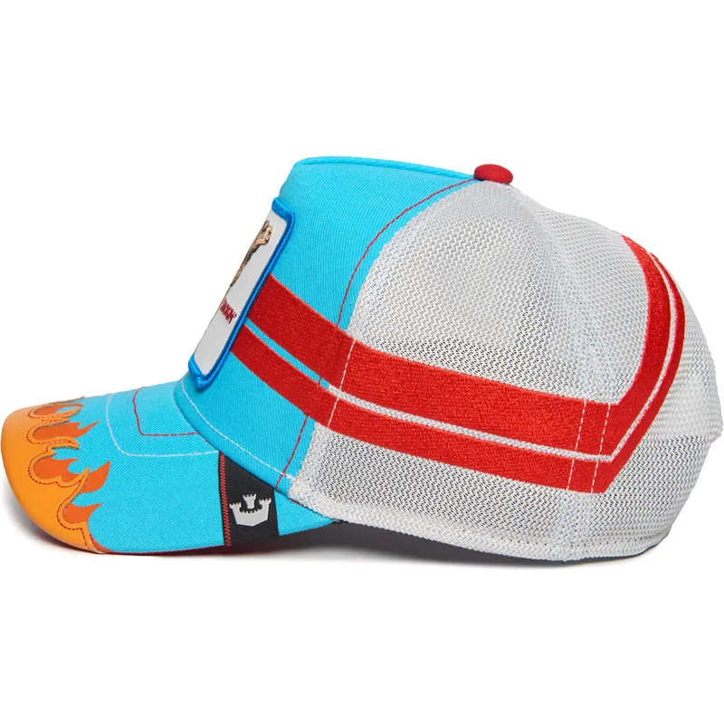 czapka-trucker-niebiesko-biala-dromedario-smokin-somebody-stop-me-supercharged-the-farm-od-goorin-bros