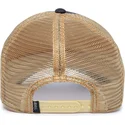 sort-og-beige-trucker-cap-med-hest-stallion-model-nr-5741110n-rodeo-the-farm-af-goorin-bros