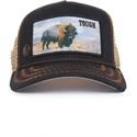 czarna-i-bezowa-czapka-trucker-bufalo-tough-model-nr-70u9h-rodeo-the-farm-od-goorin-bros