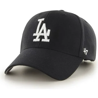 Gorra curva negra de Los Angeles Dodgers MLB de 47 Brand