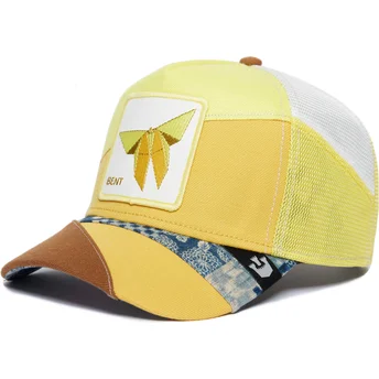 Gorra trucker amarilla mariposa Bent Transform Farmigami The Farm de Goorin Bros.