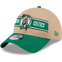 boston-celtics-nba-new-era-9twenty-draft-2024-justerbar-brun-og-gron-buet-kasket