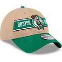 verstellbare-braun-grune-9twenty-draft-2024-kappe-der-boston-celtics-nba-von-new-era