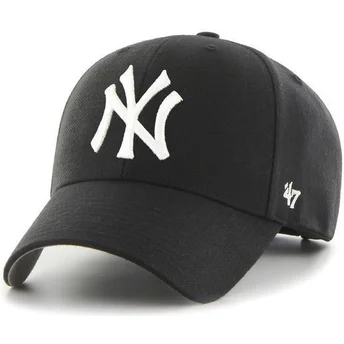 Czarna czapka z daszkiem New York Yankees MLB od 47 Brand