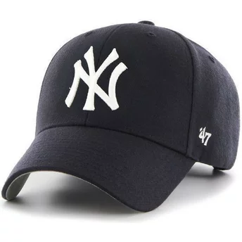 47 Brand Curved Brim New York Yankees MLB Cap marineblau