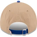 gorra-curva-marron-y-azul-ajustable-9twenty-draft-2024-de-nba-de-new-era