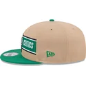 gorra-plana-marron-y-verde-snapback-9fifty-draft-2024-de-boston-celtics-nba-de-new-era