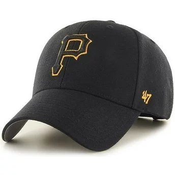 47 Brand Curved Brim Pittsburgh Pirates MLB Cap schwarz