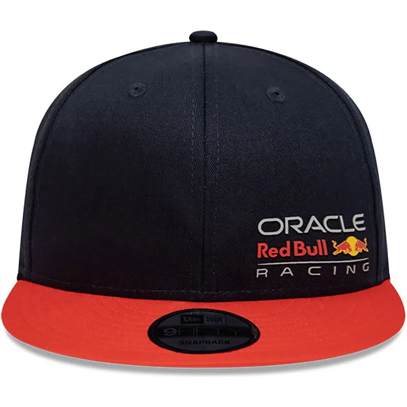 granatowo-pomaranczowa-czapka-z-daszkiem-snapback-9fifty-essential-red-bull-racing-formula-1-od-new-era
