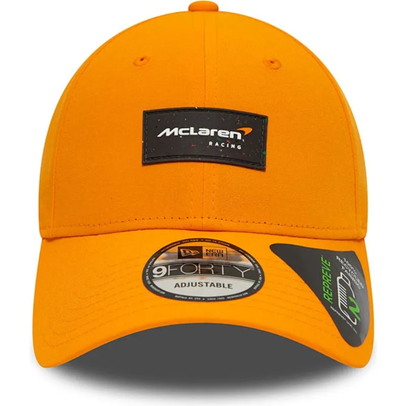 cappelli-curva-arancia-snapback-9forty-repreve-dei-mclaren-racing-formula-1-di-new-era cappelli-curva-arancia-snapback-9forty-repreve-dei-mclaren-racing-formula-1-di-new-era