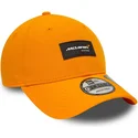 cappellino-curvo-arancione-snapback-9forty-repreve-di-mclaren-racing-formula-1-di-new-era