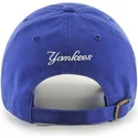 cappellino-curvo-blu-new-york-yankees-mlb-clean-up-di-47-brand