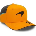 cappellino-curvo-arancione-e-grigio-snapback-oscar-piastri-9fifty-original-fit-di-mclaren-racing-formula-1-di-new-era