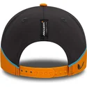 cappellino-curvo-arancione-e-grigio-snapback-9forty-di-mclaren-racing-formula-1-di-new-era