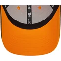 cappellino-curvo-arancione-e-grigio-snapback-9forty-di-mclaren-racing-formula-1-di-new-era