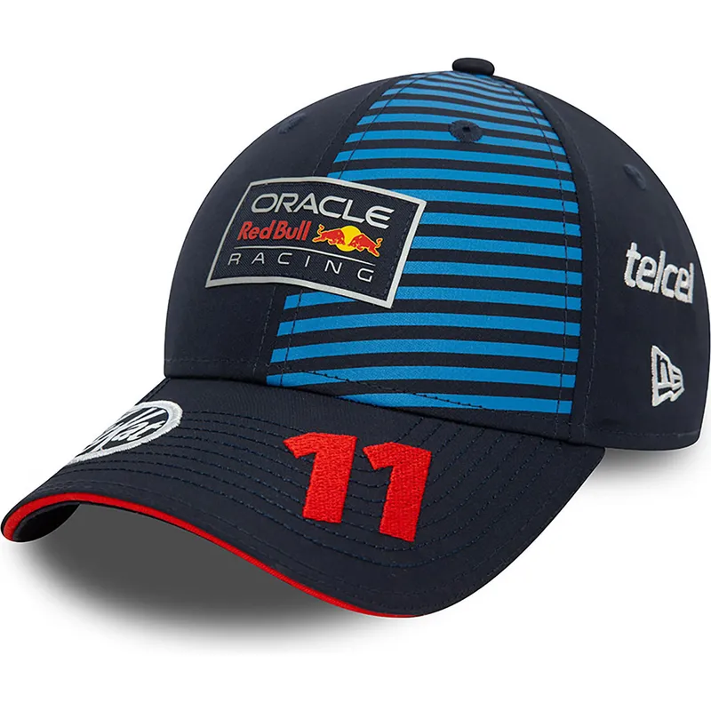 cappellino-visiera-curva-blu-marino-snapback-sergio-perez-9forty-di-red-bull-racing-formula-1-di-new-era