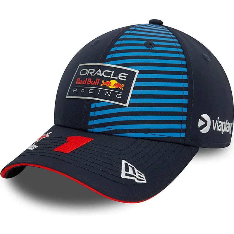 cappelli-curva-blu-marino-snapback-max-verstappen-9forty-dei-red-bull-racing-formula-1-di-new-era