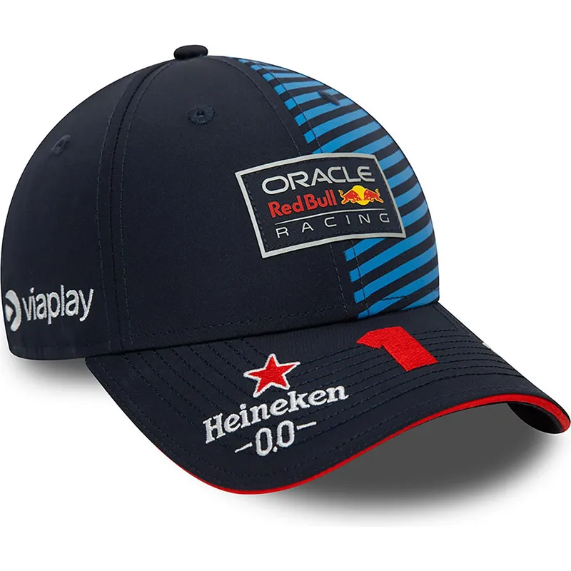 cappelli-curva-blu-marino-snapback-max-verstappen-9forty-dei-red-bull-racing-formula-1-di-new-era