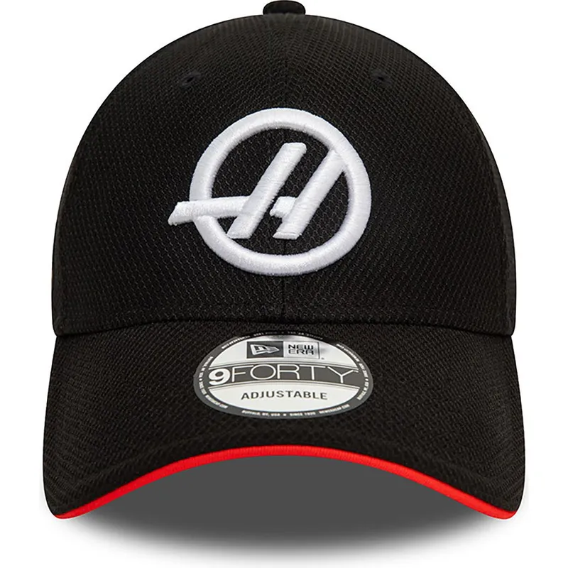 cappellino-visiera-curva-nero-snapback-9forty-side-patch-di-haas-f1-team-formula-1-di-new-era