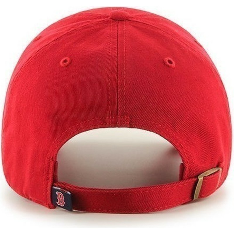 casquette-courbee-rouge-boston-red-sox-mlb-clean-up-47-brand